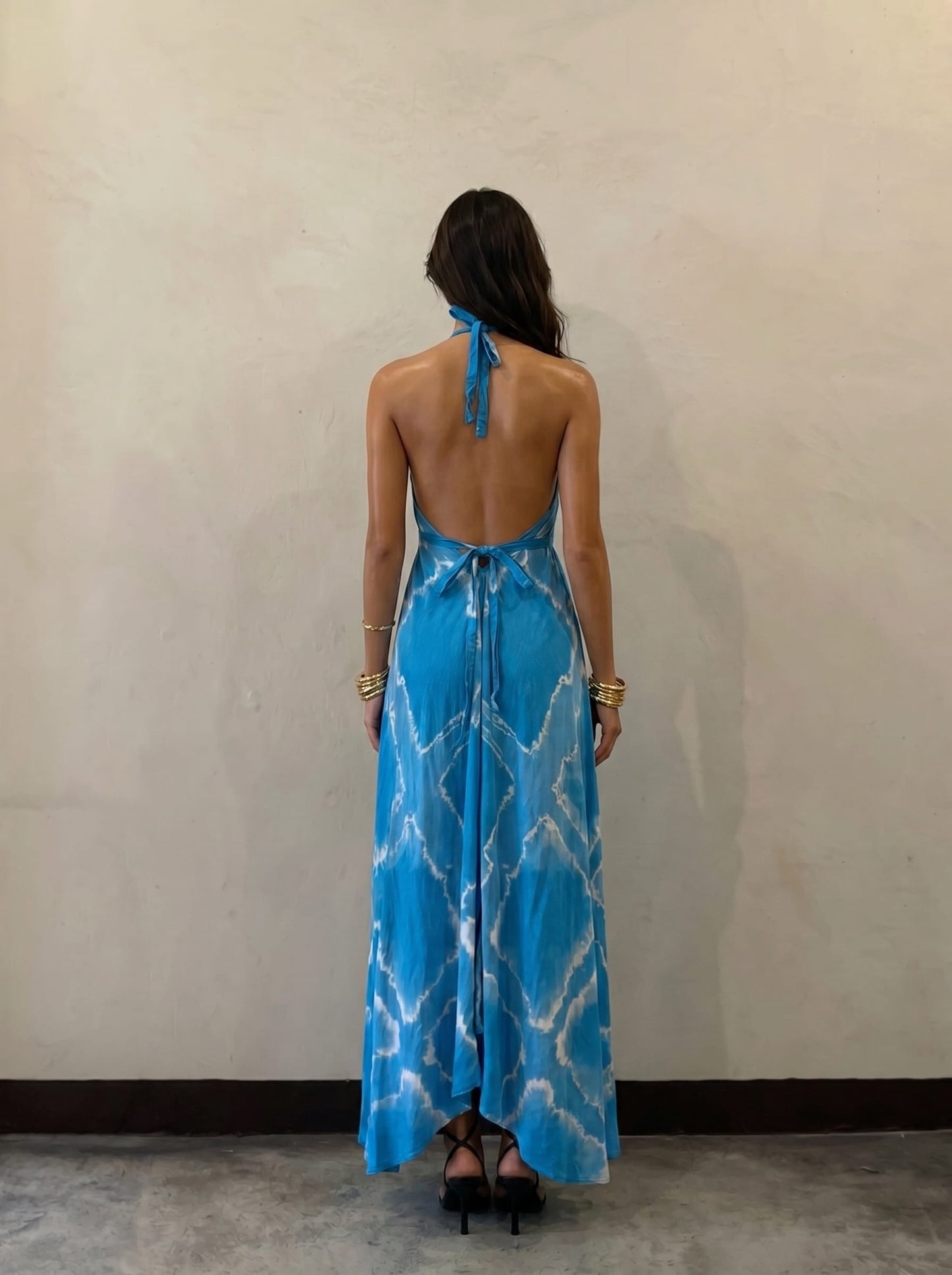 Thai Line — Wholesale Distributor of Exclusive Artisan Fashion. Dress Sky — Criss Cross