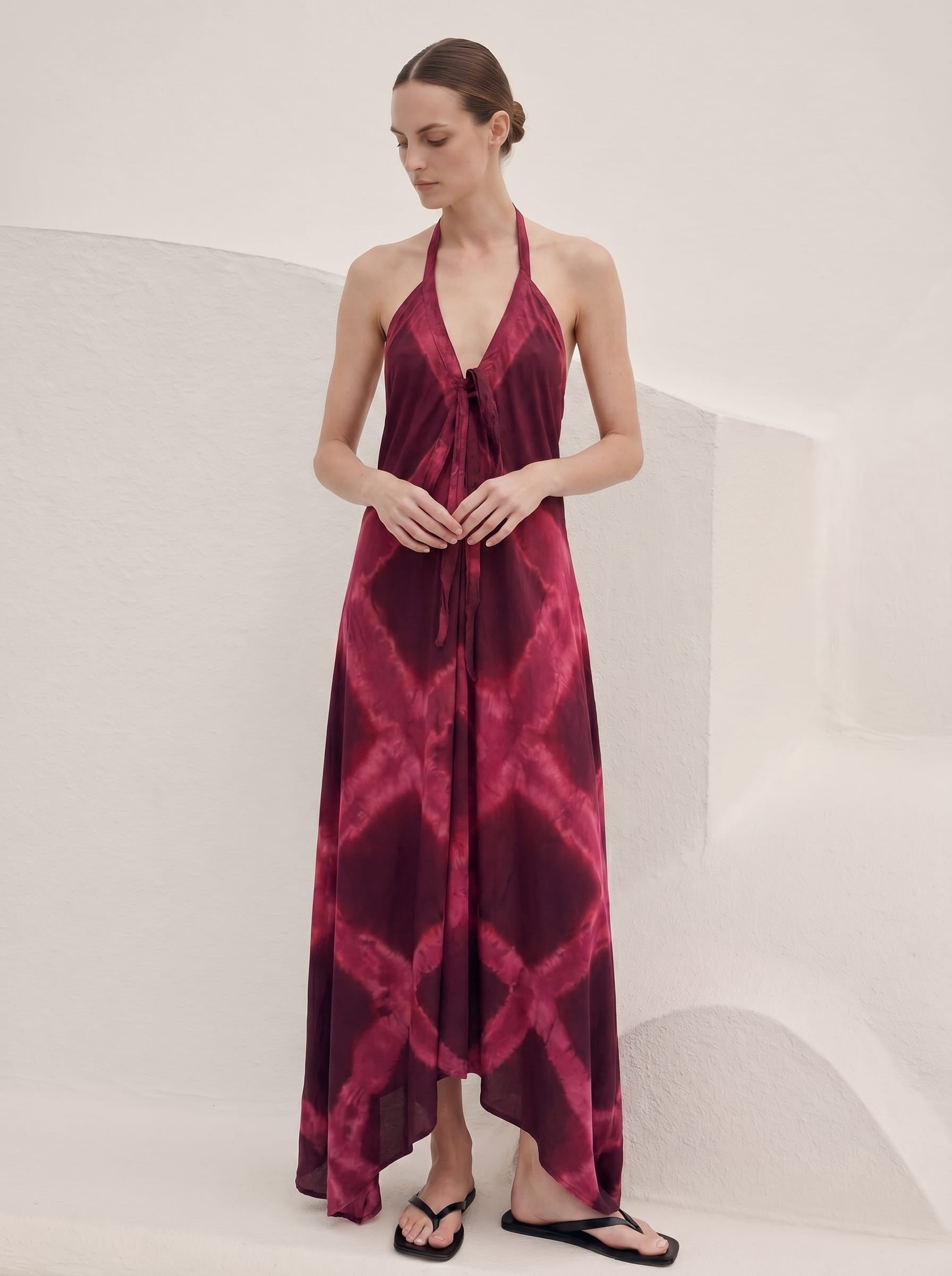 Thai Line — Wholesale Distributor of Exclusive Artisan Fashion. Dress Wine — Criss Cross