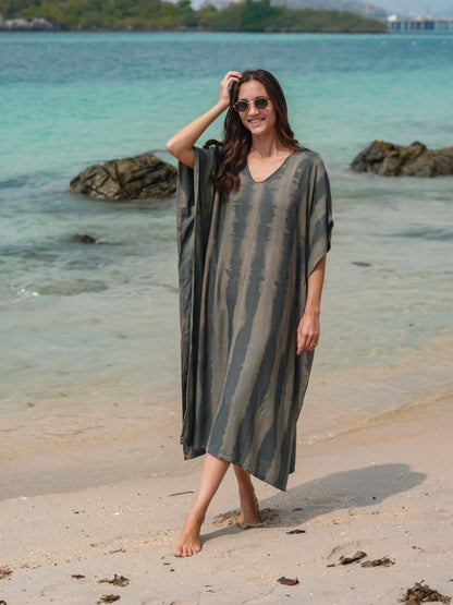 Thai Line — Wholesale Distributor of Exclusive Artisan Fashion. Kaftan Stone — Petite Kaftan