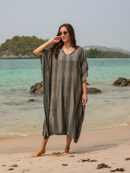 Thai Line — Wholesale Distributor of Exclusive Artisan Fashion. Kaftan Stone — Petite Kaftan