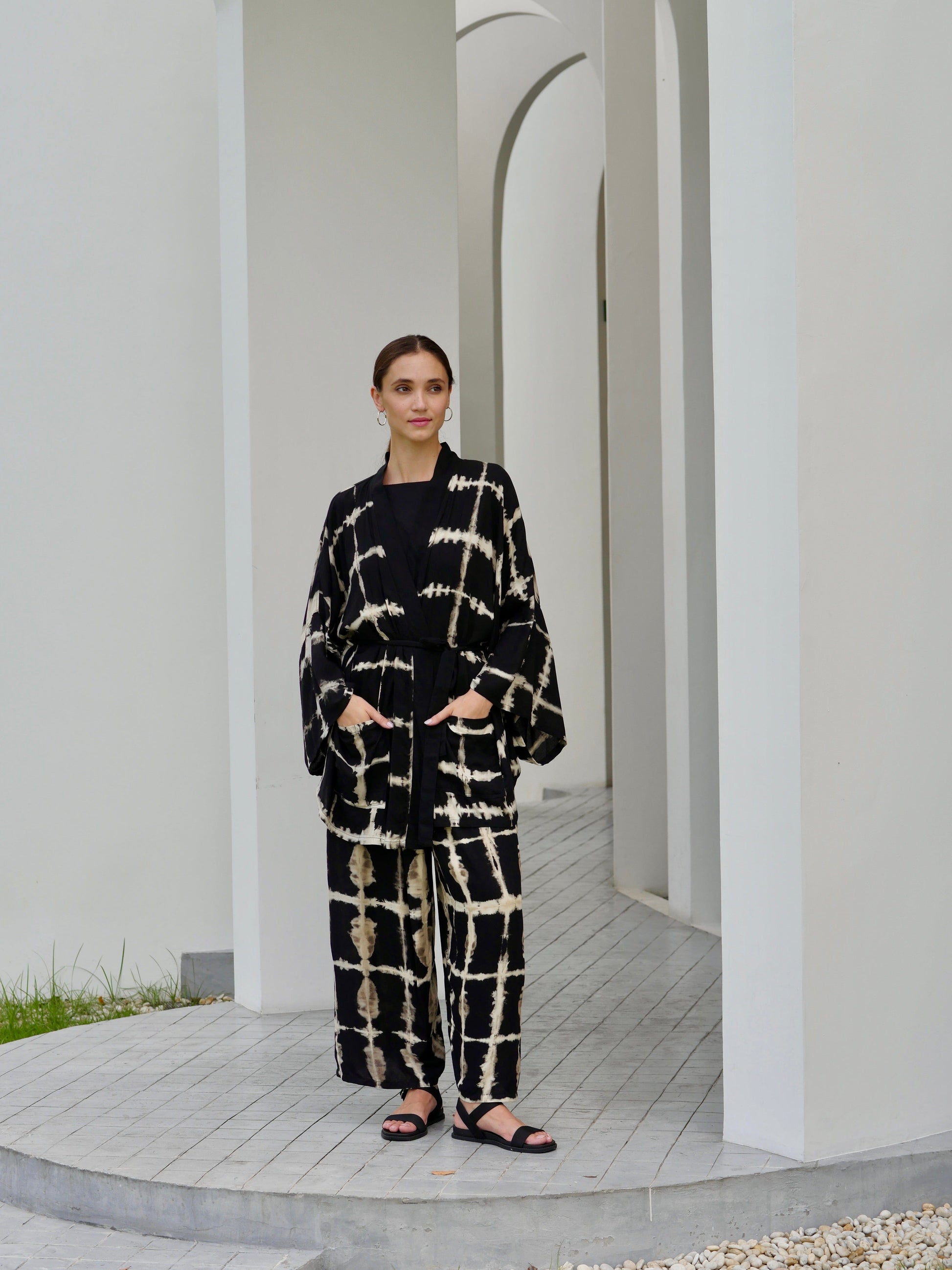 Thai Line — Wholesale Distributor of Exclusive Artisan Fashion. Kimono Galena Pants
