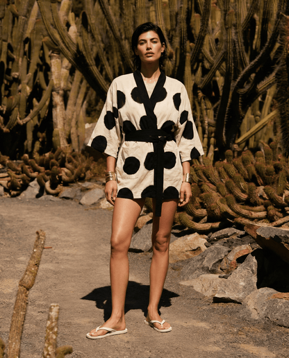 Thai Line — Wholesale Distributor of Exclusive Artisan Fashion. Kimono Moon — Itajime