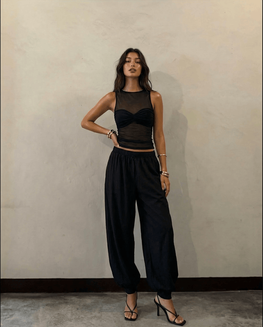 Thai Line — Wholesale Distributor of Exclusive Artisan Fashion. pants Black — Genie