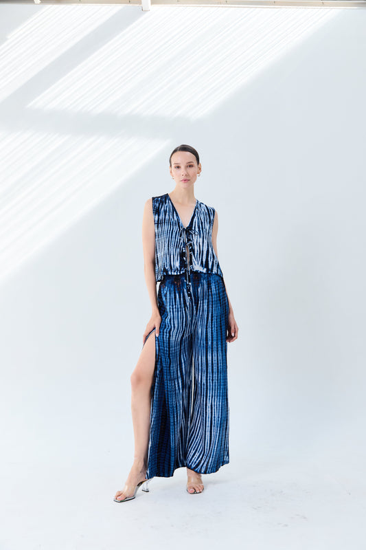 Thai Line — Wholesale Distributor of Exclusive Artisan Fashion. pants Boho Slit Pants