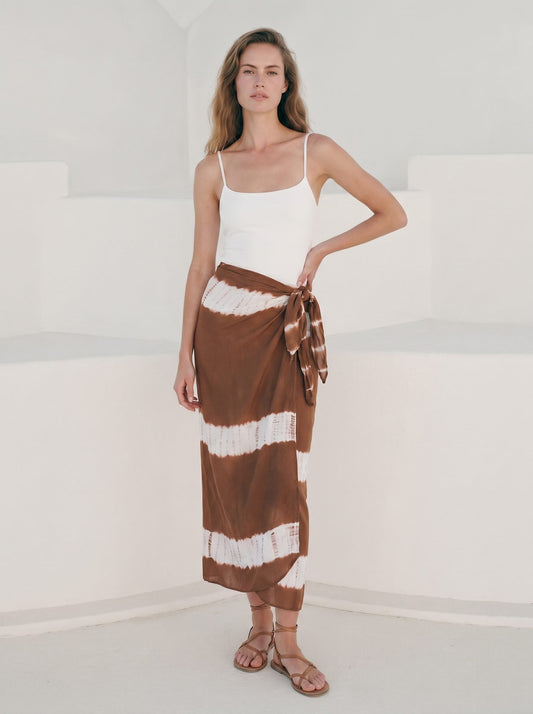 Thai Line — Wholesale Distributor of Exclusive Artisan Fashion. Skirt Caramel — Canopy
