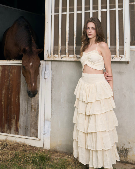 Thai Line — Wholesale Distributor of Exclusive Artisan Fashion. Skirt Isola  — Skirt