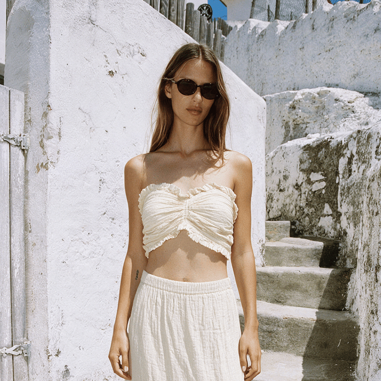 Elowen organic cotton top – Thai Line