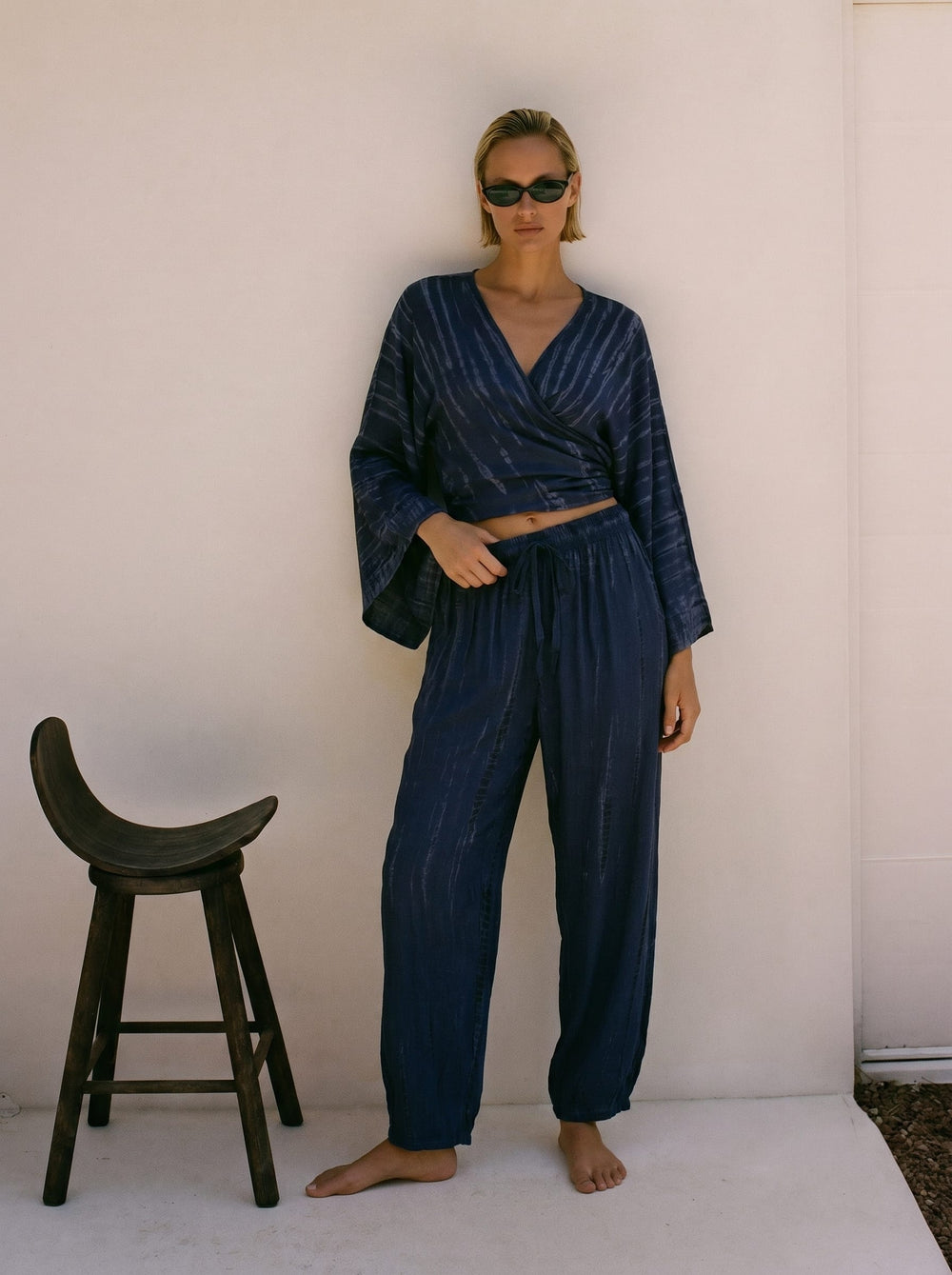 Navy — Horizon Top