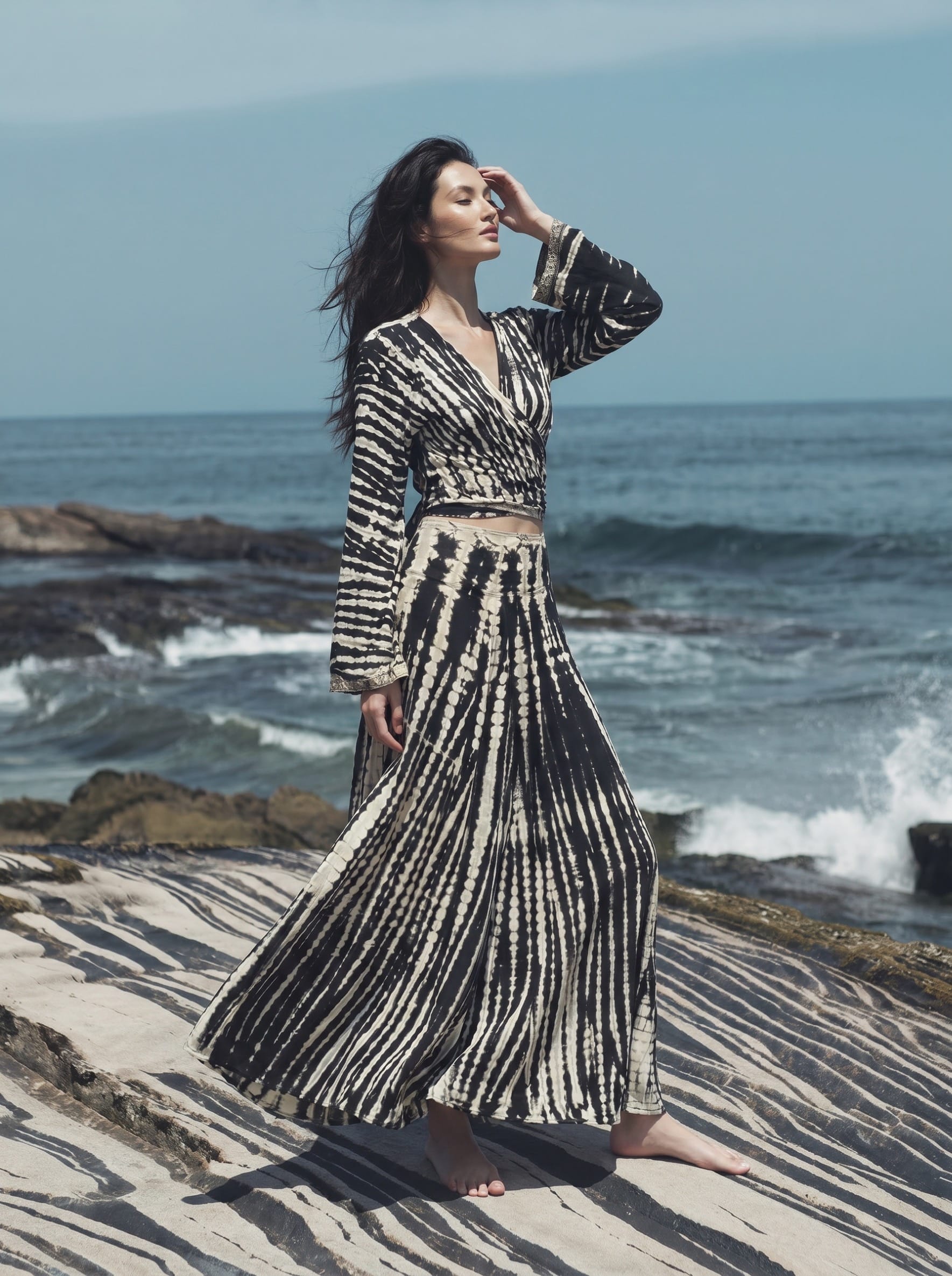 Thai Line — Wholesale Distributor of Exclusive Artisan Fashion. top Zebra — Horizon Top