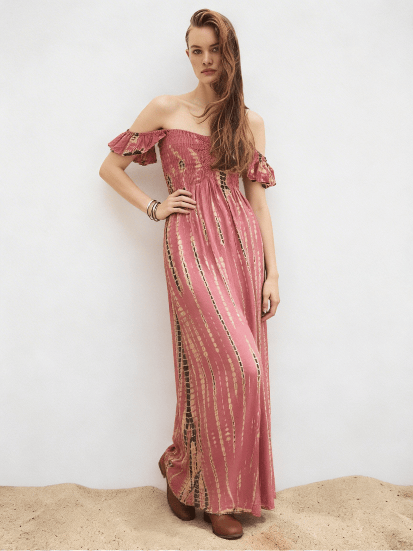 ThaiLine - Importer & Distributor of Artisan Clothing Dress Flamingo  — Milly