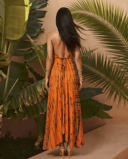 ThaiLine - Importer & Distributor of Artisan Clothing Dress Helena Amber Dress