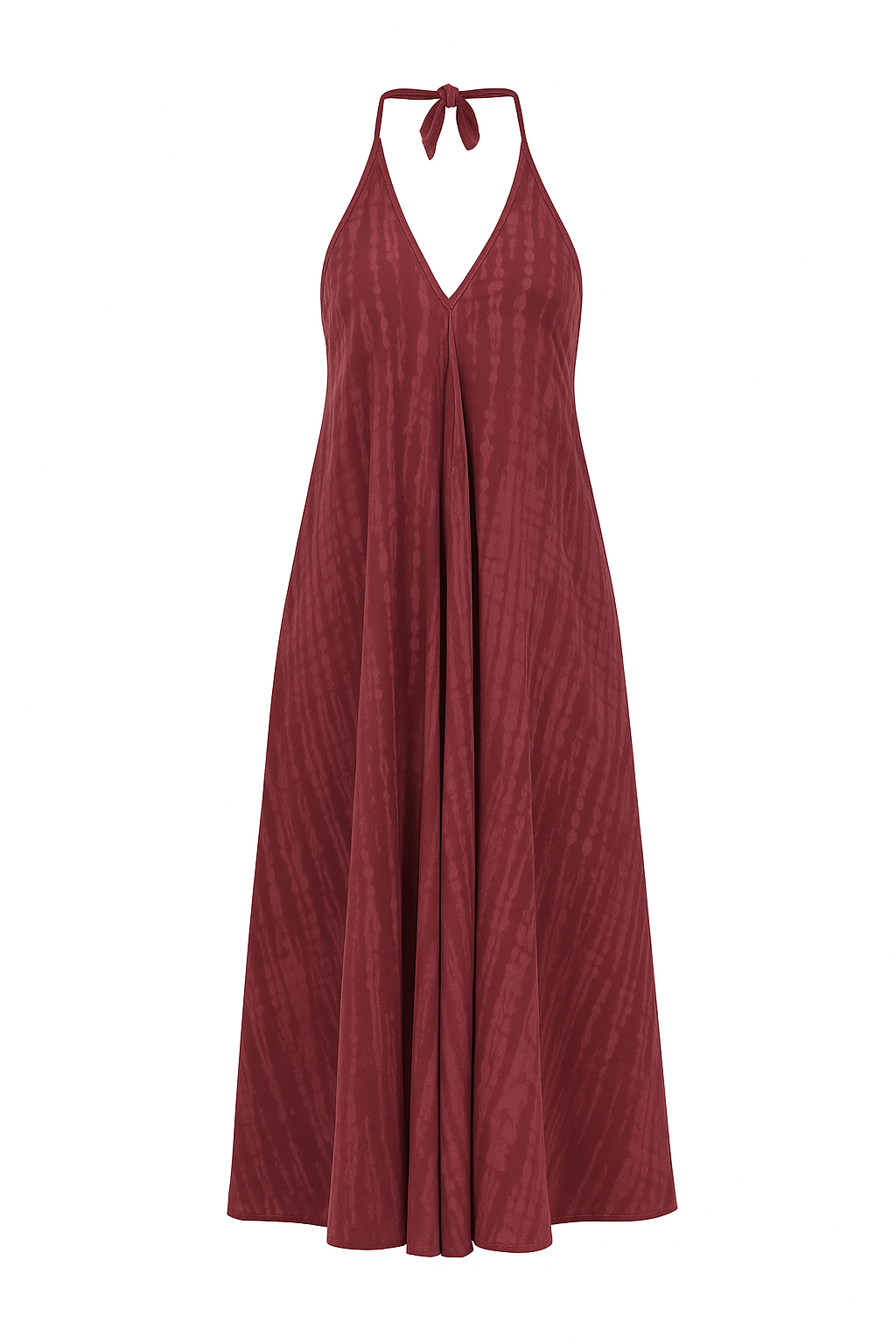 ThaiLine - Importer & Distributor of Artisan Clothing Dress Helena Wine Dress