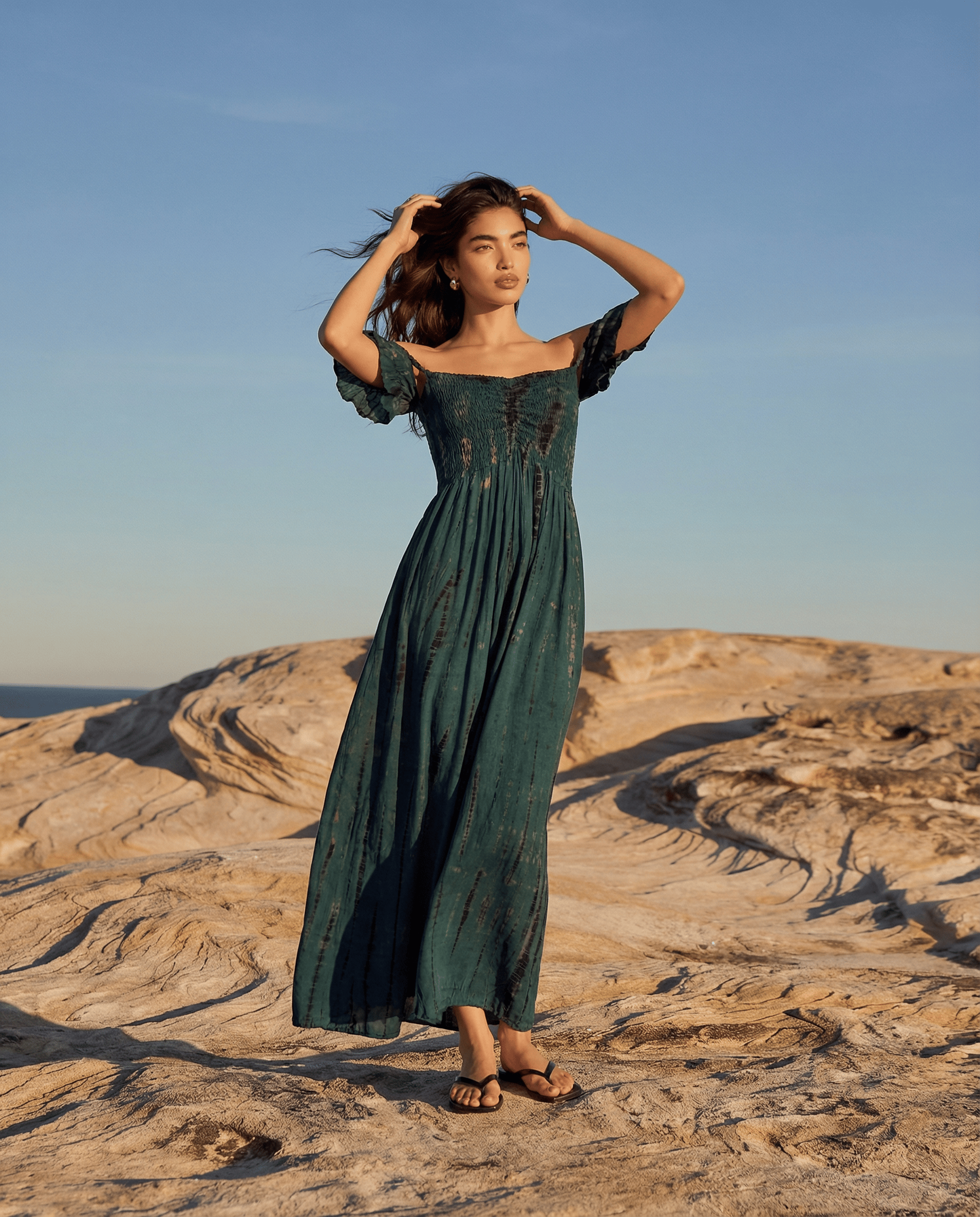 ThaiLine - Importer & Distributor of Artisan Clothing Dress Kale — Milly