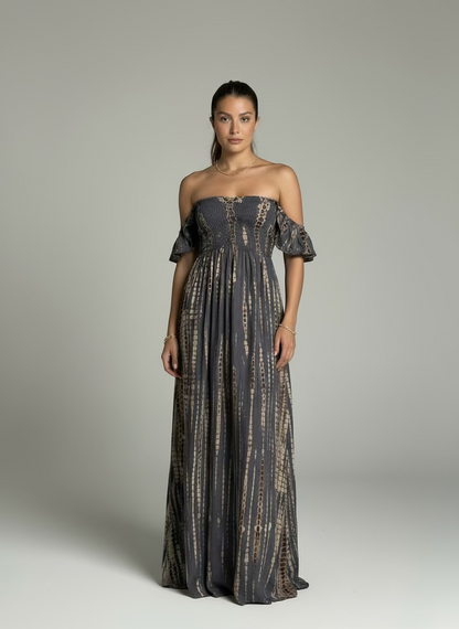 ThaiLine - Importer & Distributor of Artisan Clothing Dress Milly Stone Dress