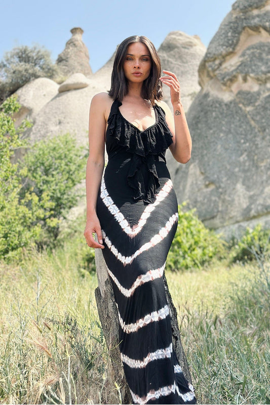 ThaiLine - Importer & Distributor of Artisan Clothing Dress Prado Gemini maxi dress