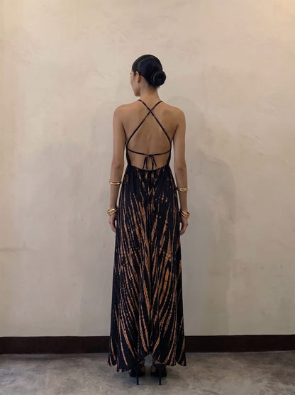 ThaiLine - Importer & Distributor of Artisan Clothing Dress Rust — Helena