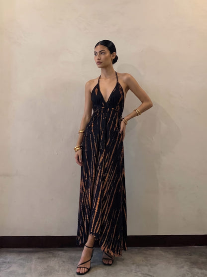 ThaiLine - Importer & Distributor of Artisan Clothing Dress Rust — Helena