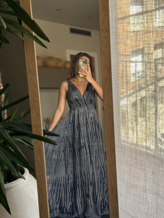 ThaiLine - Importer & Distributor of Artisan Clothing Dress Sienna Pepper Maxi Dress
