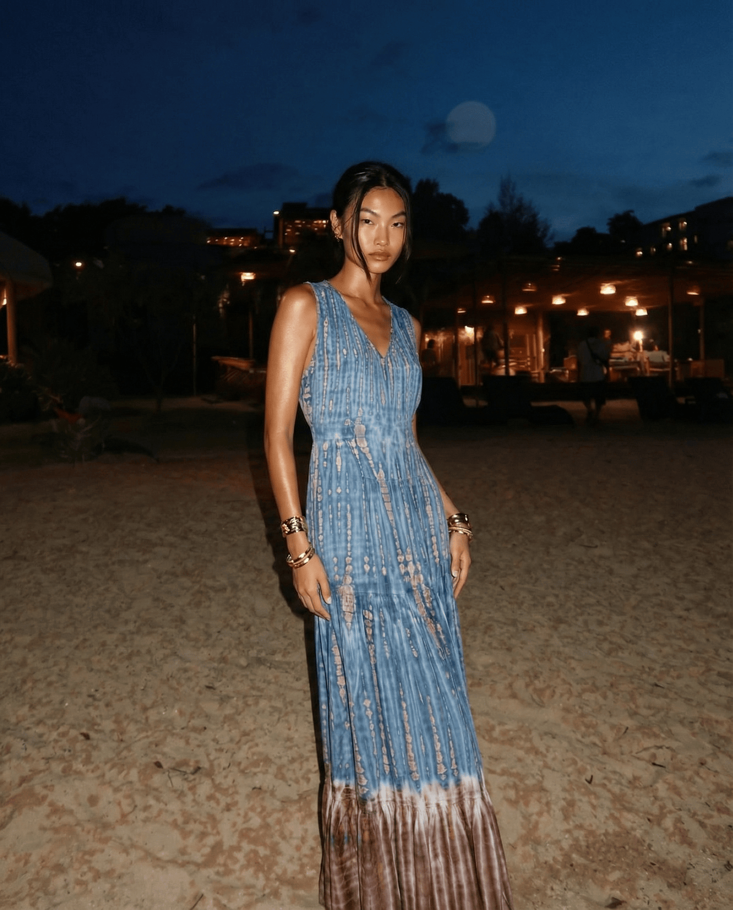 ThaiLine - Importer & Distributor of Artisan Clothing Dress Sky&Sand — Leena