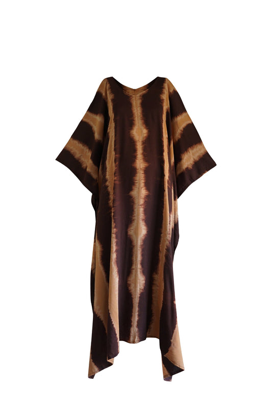 ThaiLine - Importer & Distributor of Artisan Clothing Kaftan Kaftan Olimpia Brown