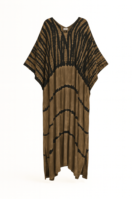 ThaiLine - Importer & Distributor of Artisan Clothing Kaftan Kaftan Rain Black