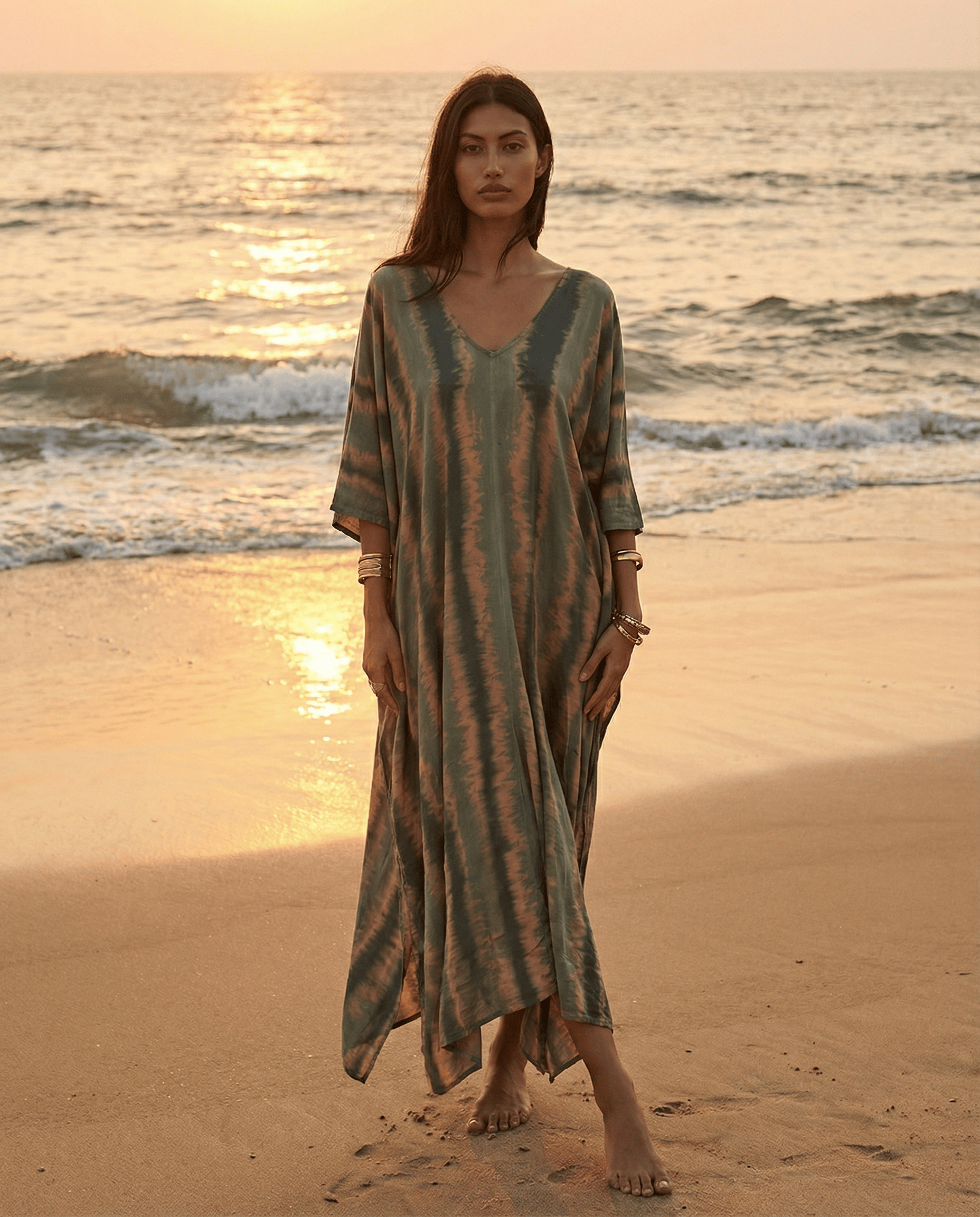 ThaiLine - Importer & Distributor of Artisan Clothing Kaftan Stone — Olimpia
