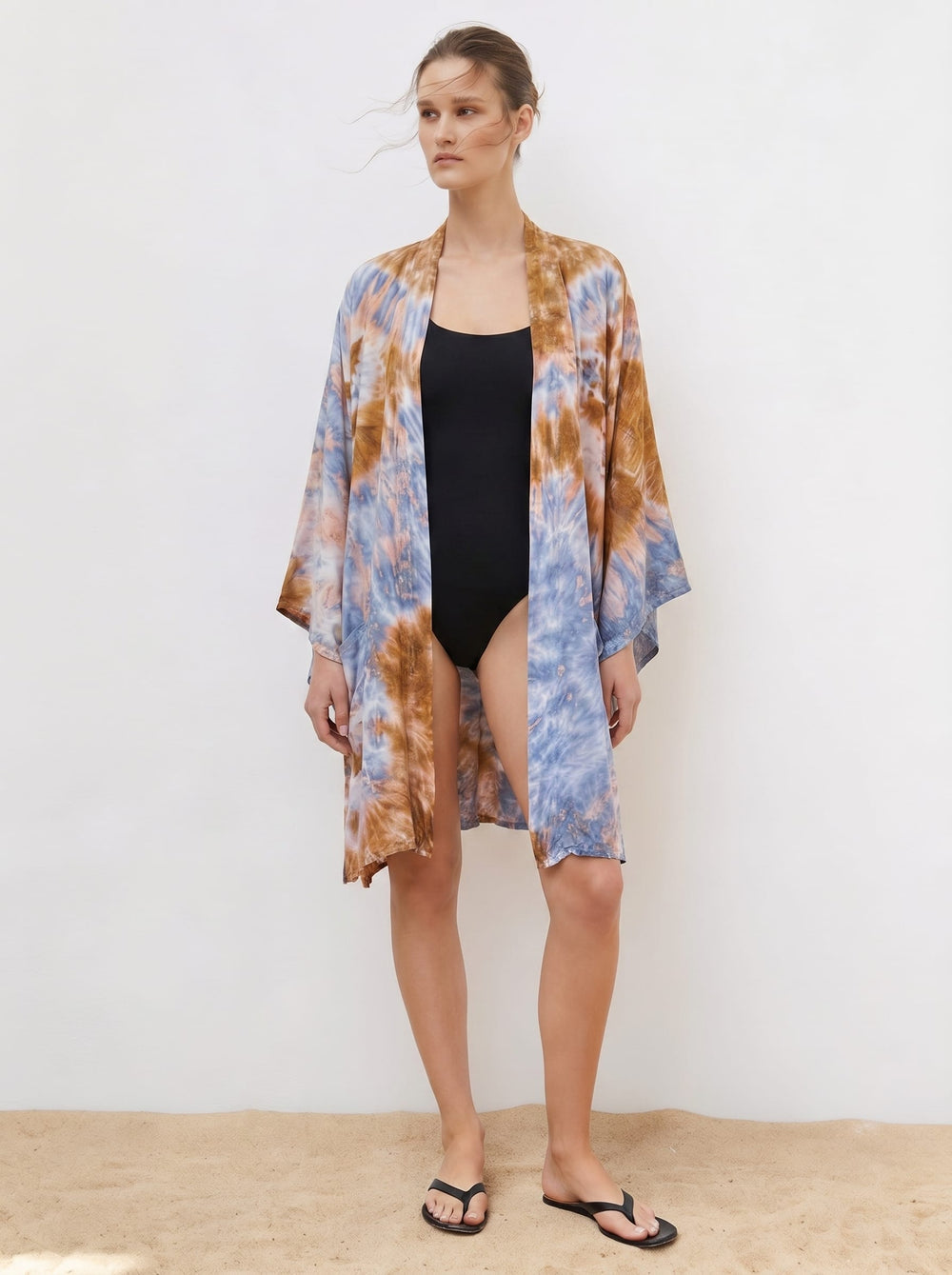 Indigo Candy TT — Midi Kimono