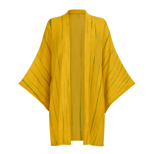 ThaiLine - Importer & Distributor of Artisan Clothing Kimono Midi Kimono Mustard