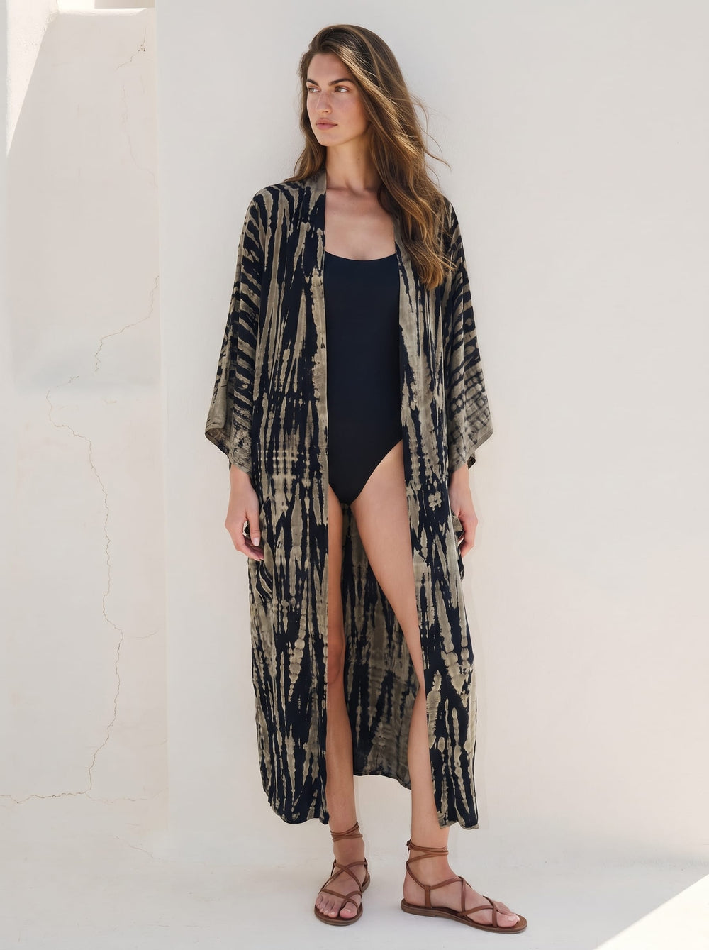 Zebra — Maxi Kimono