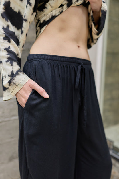 ThaiLine - Importer & Distributor of Artisan Clothing pants Black Basic Pants