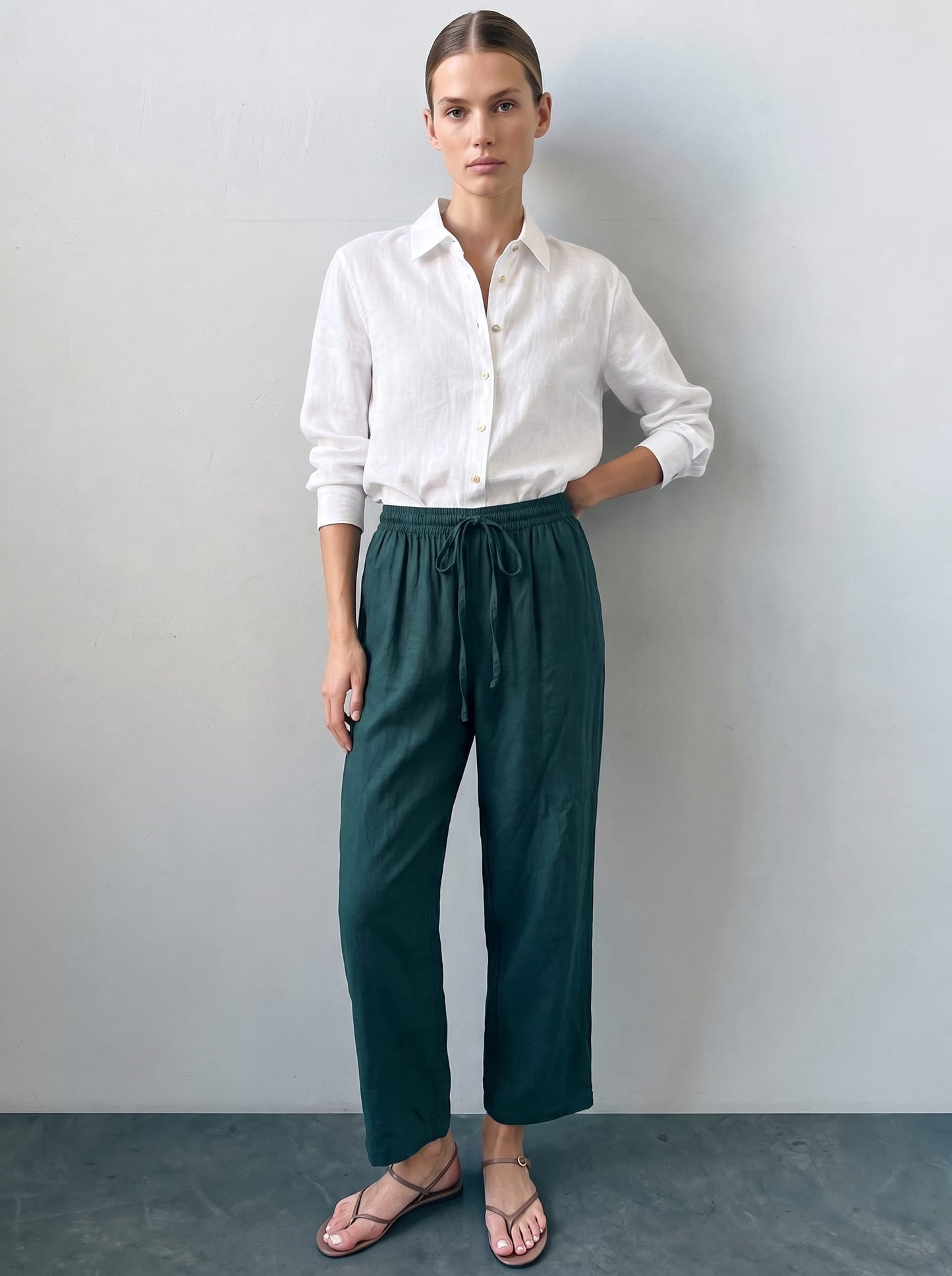 ThaiLine - Importer & Distributor of Artisan Clothing pants Dark green Cardinal —  Pants