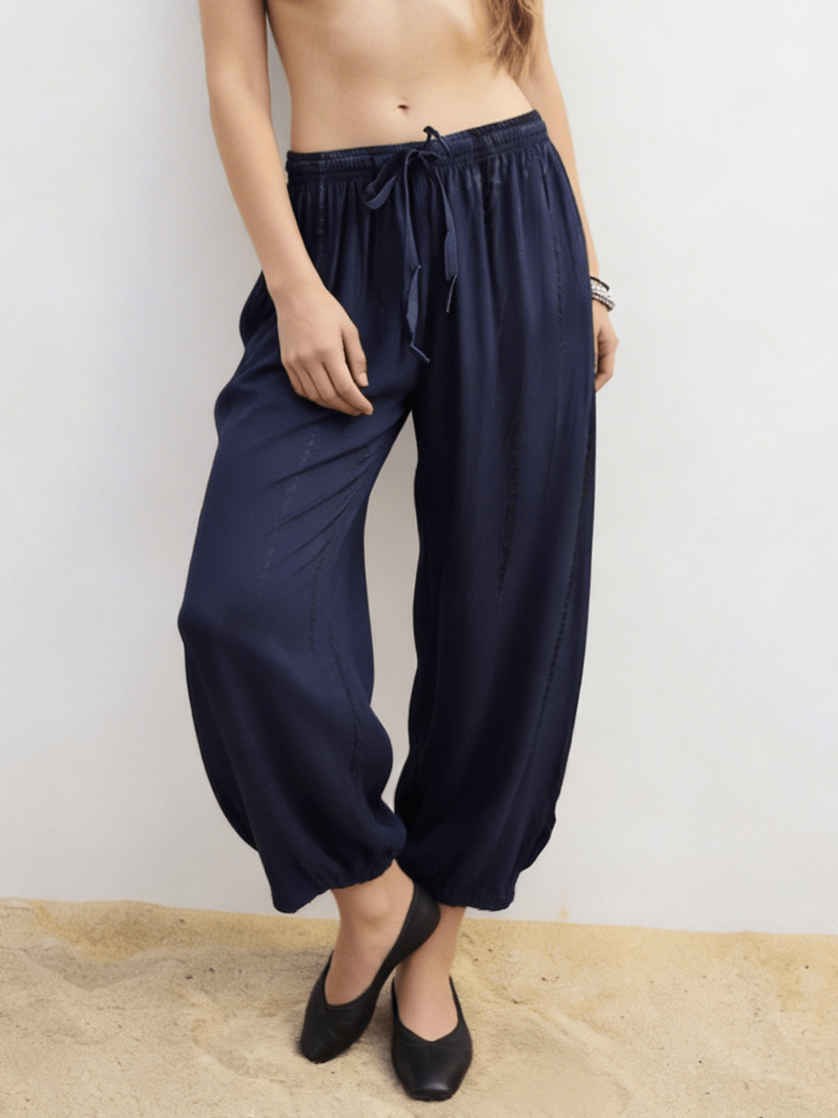 ThaiLine - Importer & Distributor of Artisan Clothing pants Navy Bamboo —  Pants