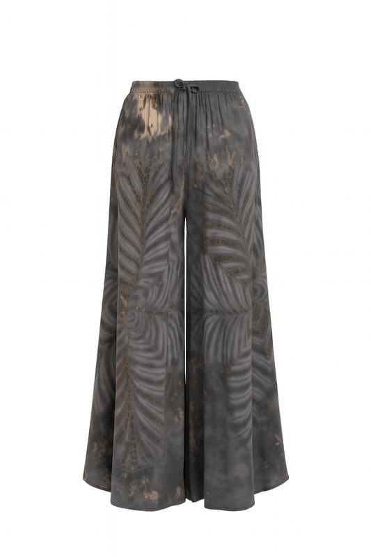 ThaiLine - Importer & Distributor of Artisan Clothing pants Palazzo Sea smoke Pants