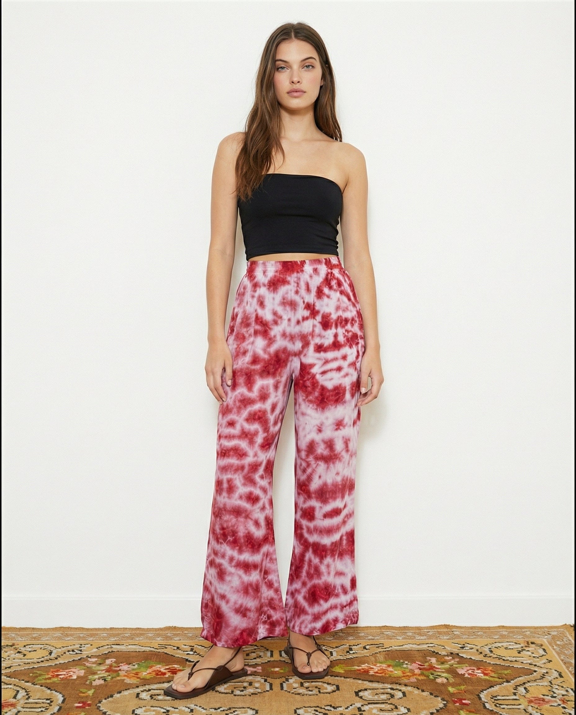 ThaiLine - Importer & Distributor of Artisan Clothing pants Retro Pink